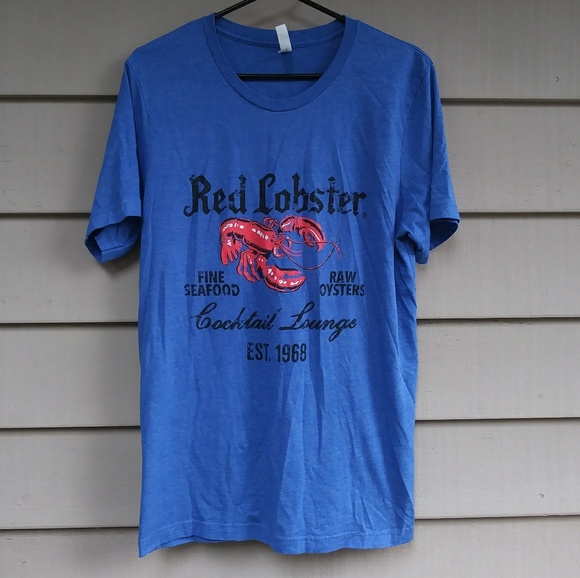 Other - 🔴4/$10 Red Lobster T Shirt Blue Large